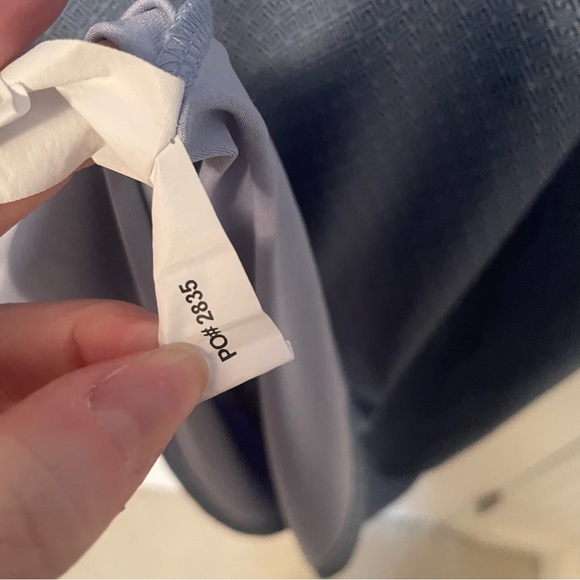 Greyson Performance Waves Polo Golf Shirt Blue Geometric Men’s Large * Fox Logo - Picture 8 of 8